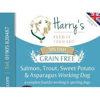 Harrys Salmon with Trout, Sweet Potato & Asparagus Grain Free